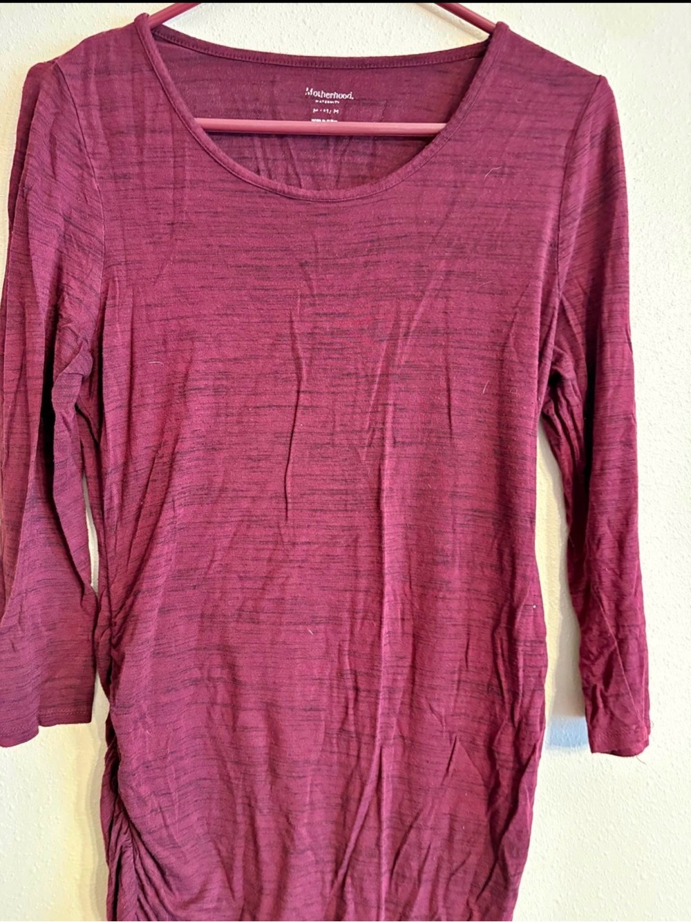 LOT of 2 Maternity Shirts - 3/4 length sleeves